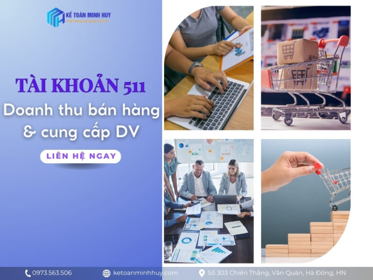 Tài khoản 511-doanh-thu-ban-hang-va-cung-cap-dich-vu