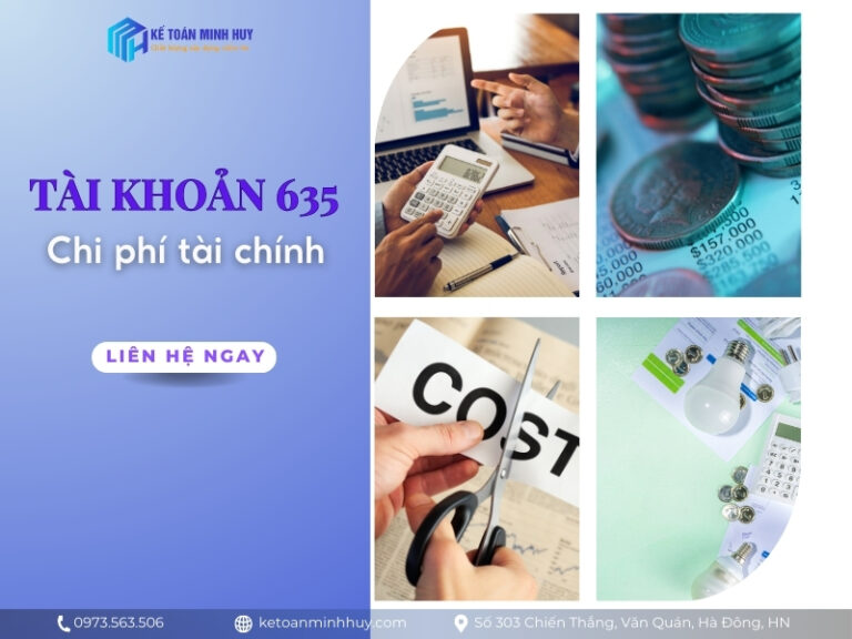 Tài khoản 635- chi phí tài chính