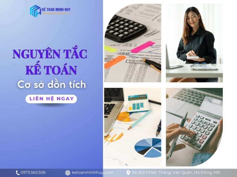 Nguyên tắc kế toán cơ sở dồn tích