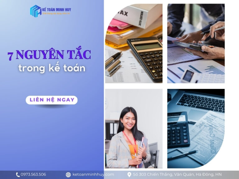 7 nguyên tắc kế toán