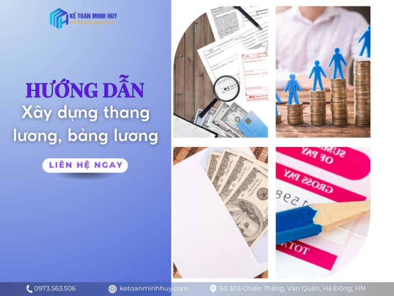 Hướng dẫn xây dựng thang lương, bảng lương