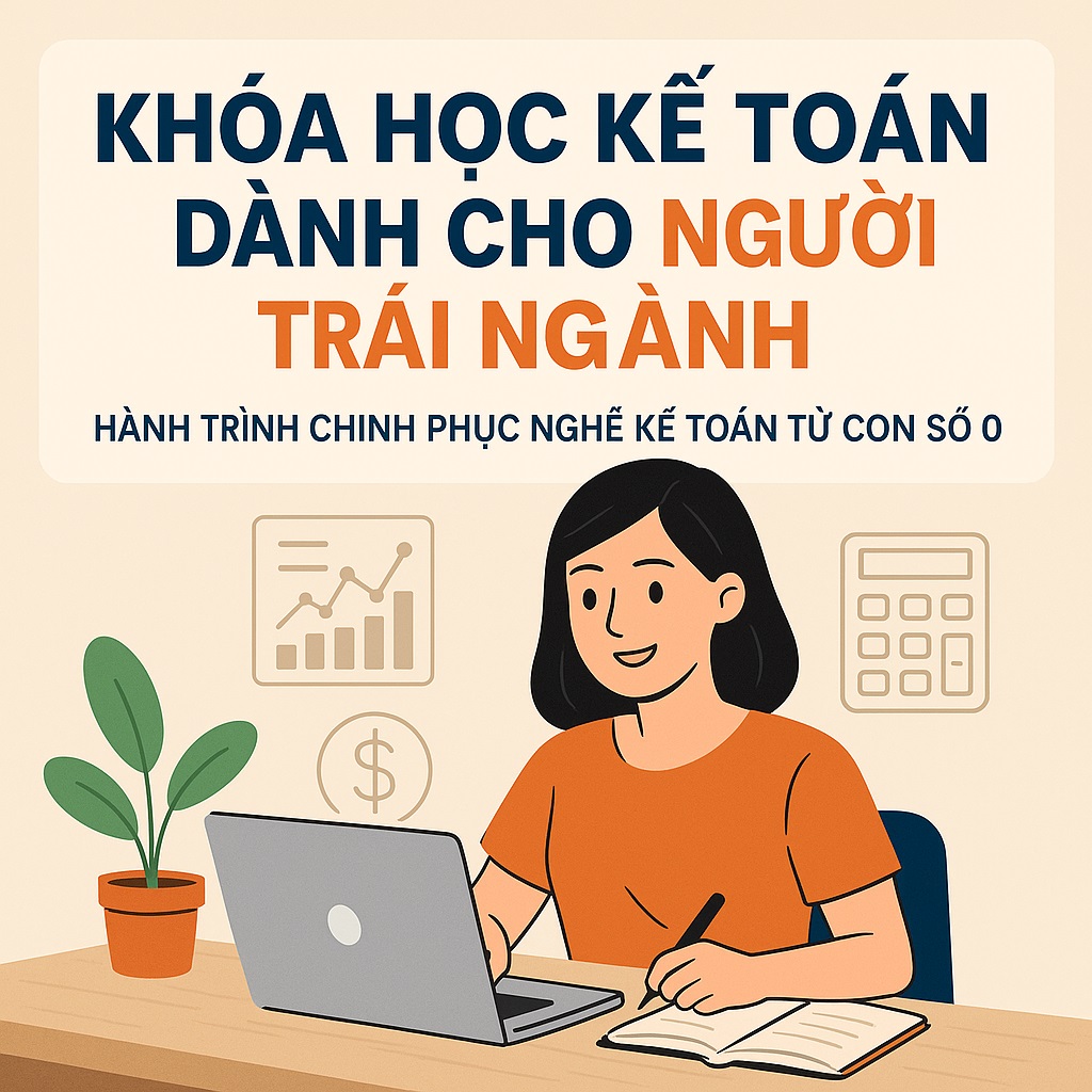 Khóa học kế toán dành cho người trái ngành: Hành trình chinh phục nghề kế toán từ con số 0